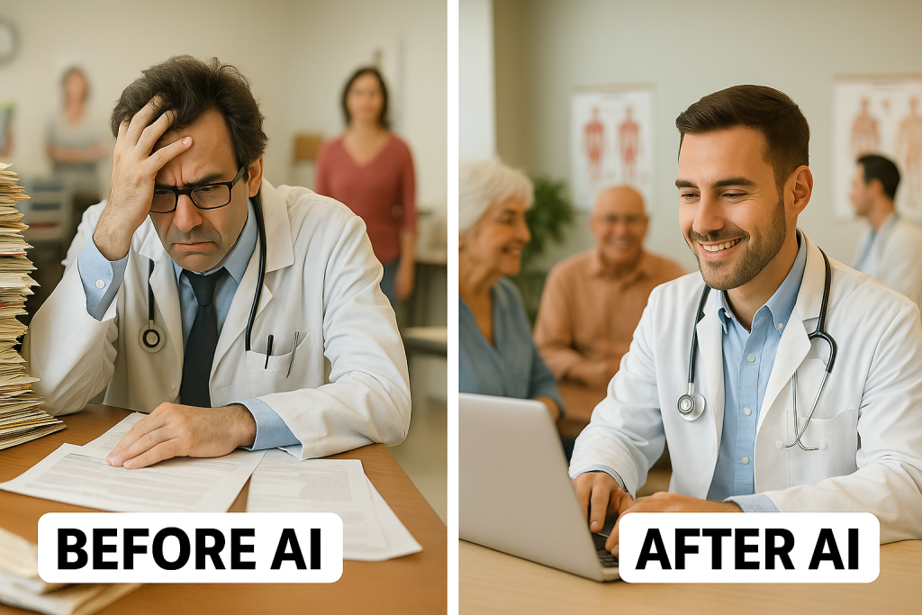 healthcare before and after